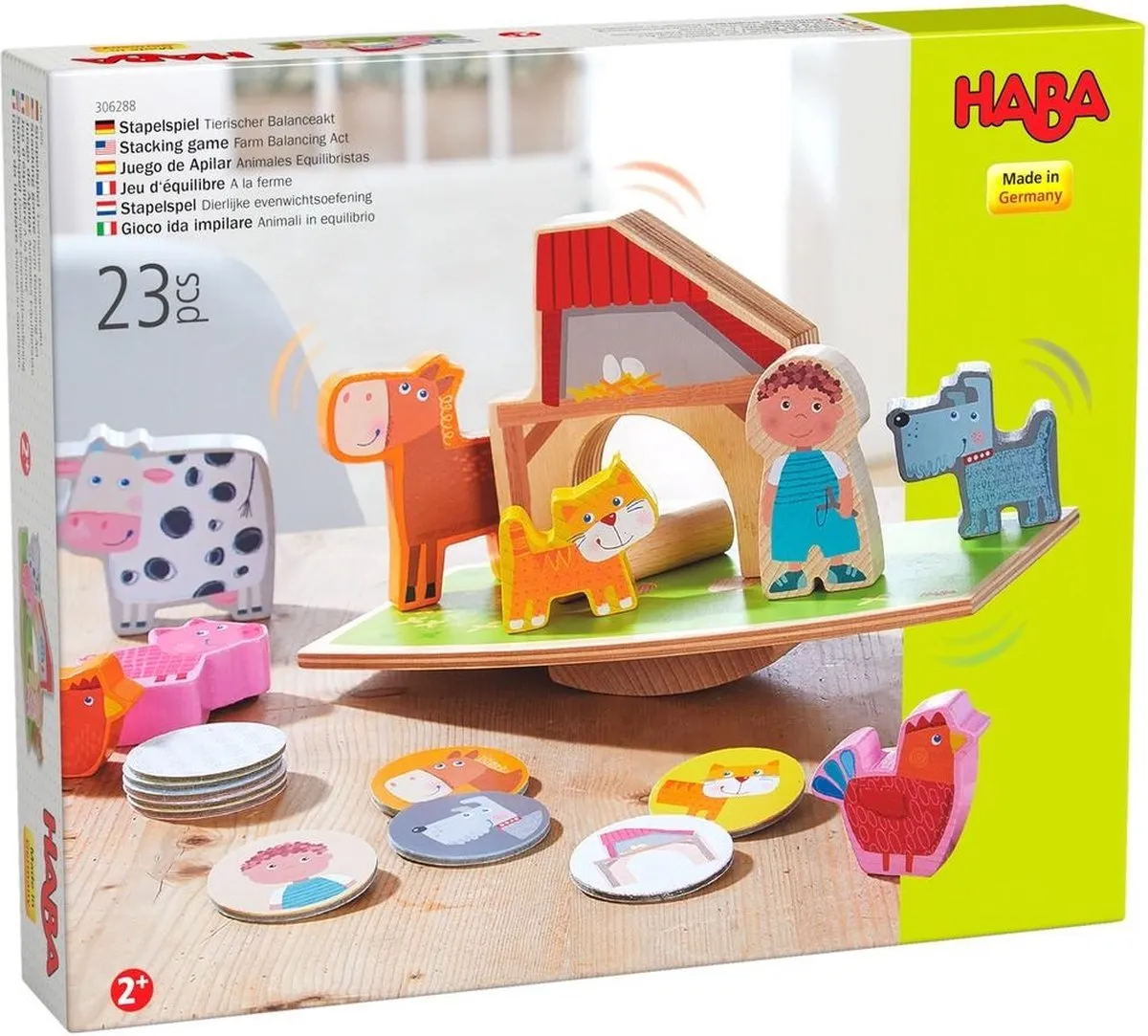 Haba Stapelspel Dier Junior 28,8cm
