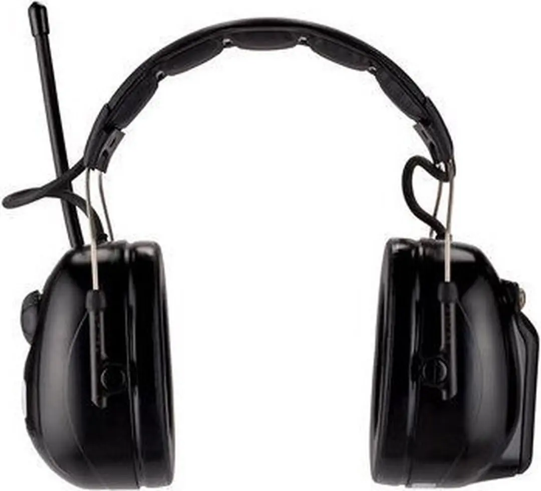 3M Peltor Radio DAB+ FM Gehoorkap - Zwart