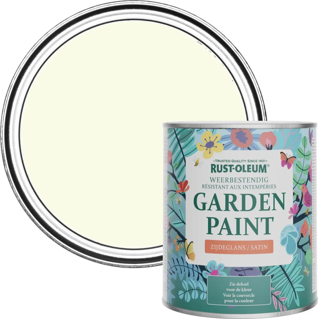 Rust-Oleum Gebroken Wit Tuinverf 750ml