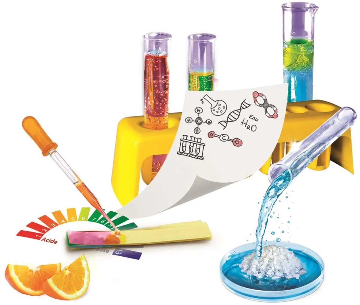 Clementoni Science Set Scheikunde Lab - 1 Set - Multicolor