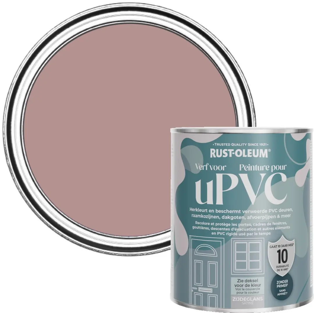 Rust-Oleum Verf PVC Zijdeglans Blush 750ml