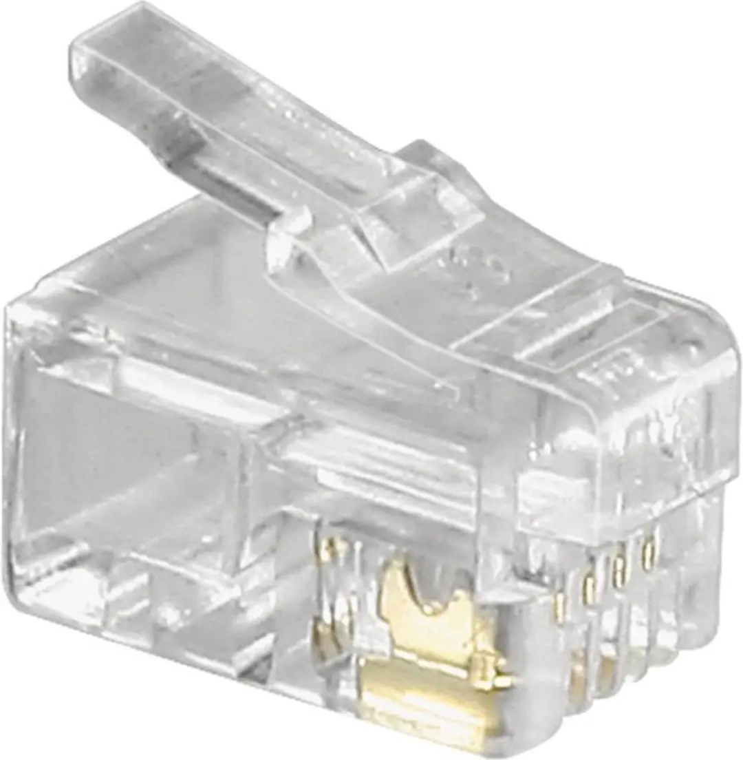Goobay RJ10 Krimpconnectoren 4P4C