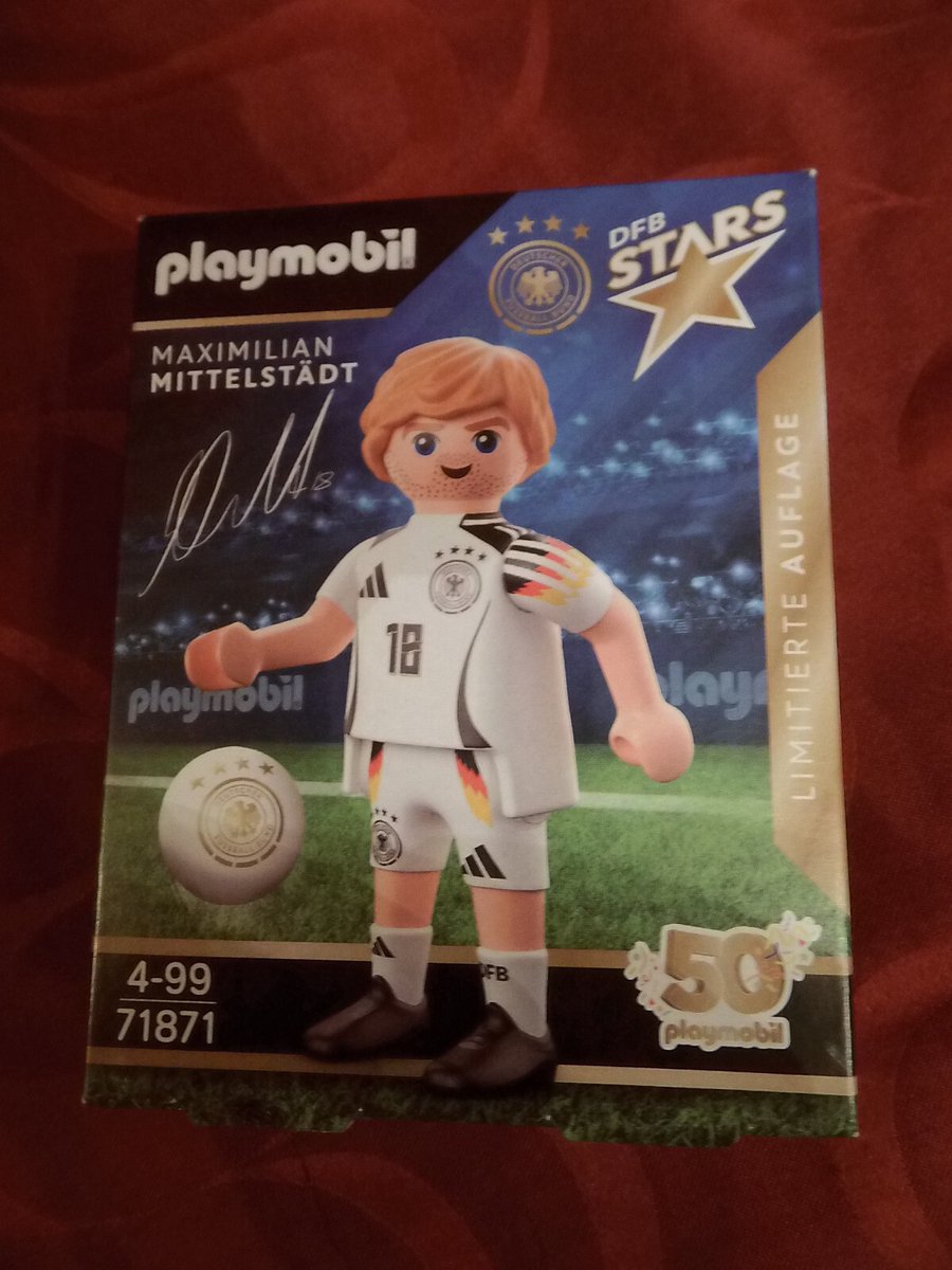 playmobil 71871 duitse voetballer dfb stars Maximilian Mittelstadt