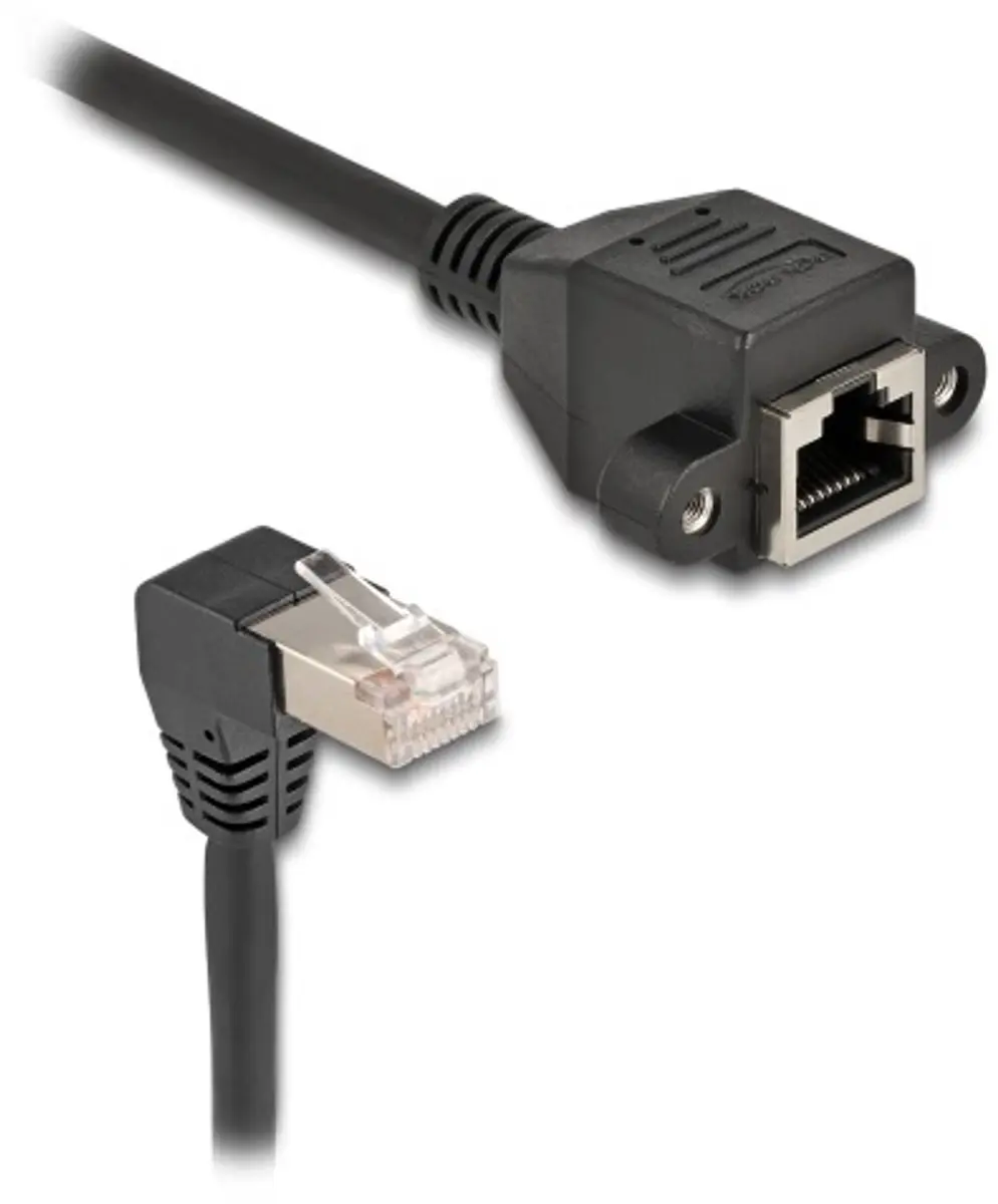 Delock SFTP CAT6a Netwerk Verlengkabel 5m