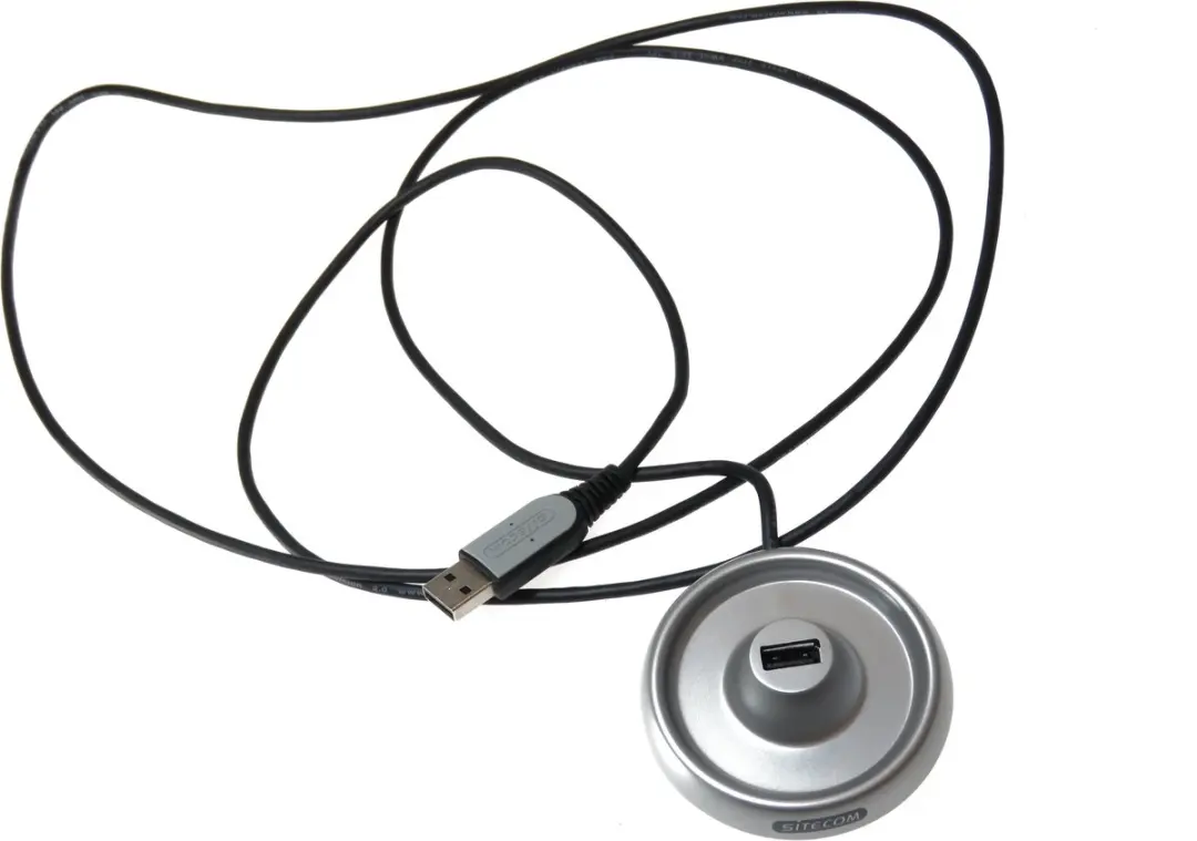 Sitecom CN-125 USB 2.0 Verlengkabel 1,2m - Grijs/Zwart