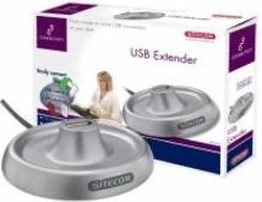 Sitecom CN-125 USB 2.0 Verlengkabel 1,2m - Grijs/Zwart