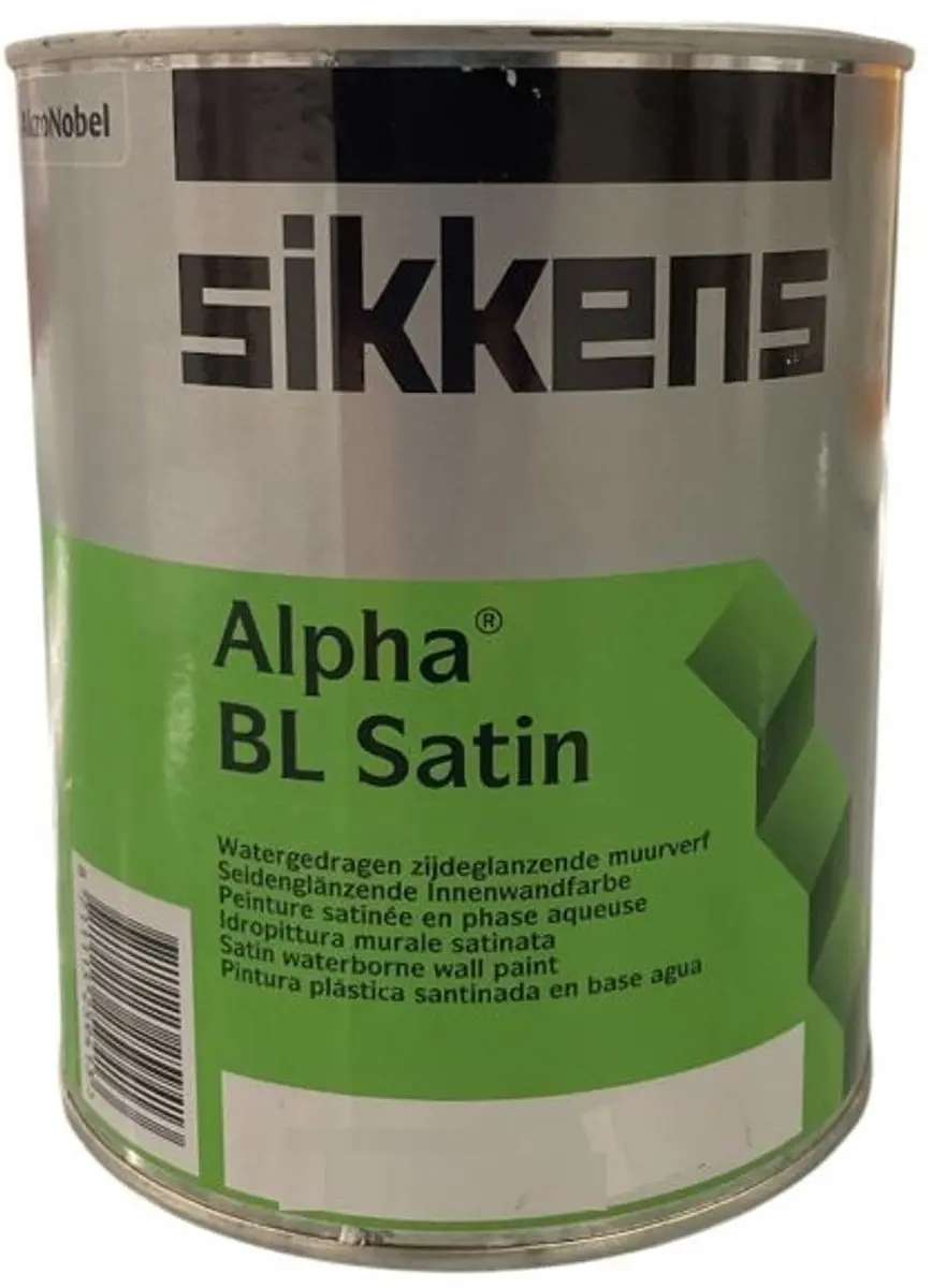 Sikkens Alpha Bl Satin Wit 1L