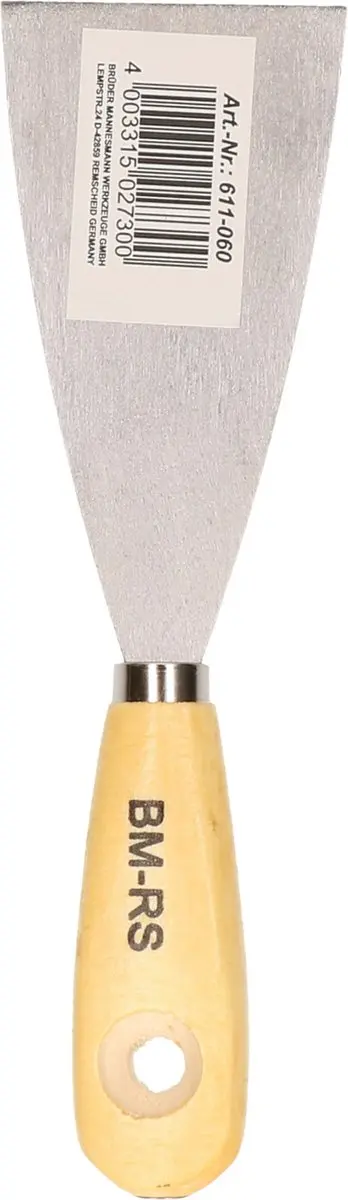 Brüder Mannesmann Plamuurmessen 60mm - 2 Stuks - Rood