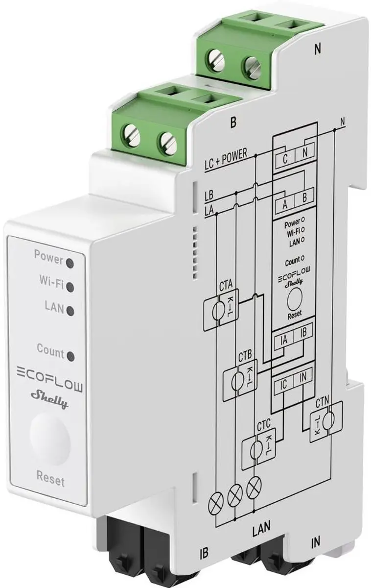 EcoFlow x Shelly Smart Meter EF-OS-SM003-SMSHEL