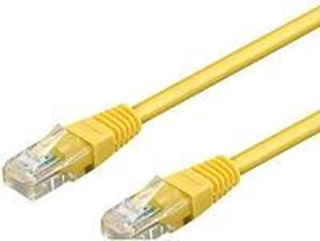 Wentronic CAT6 Netwerkkabel RJ45 - Geel 25m