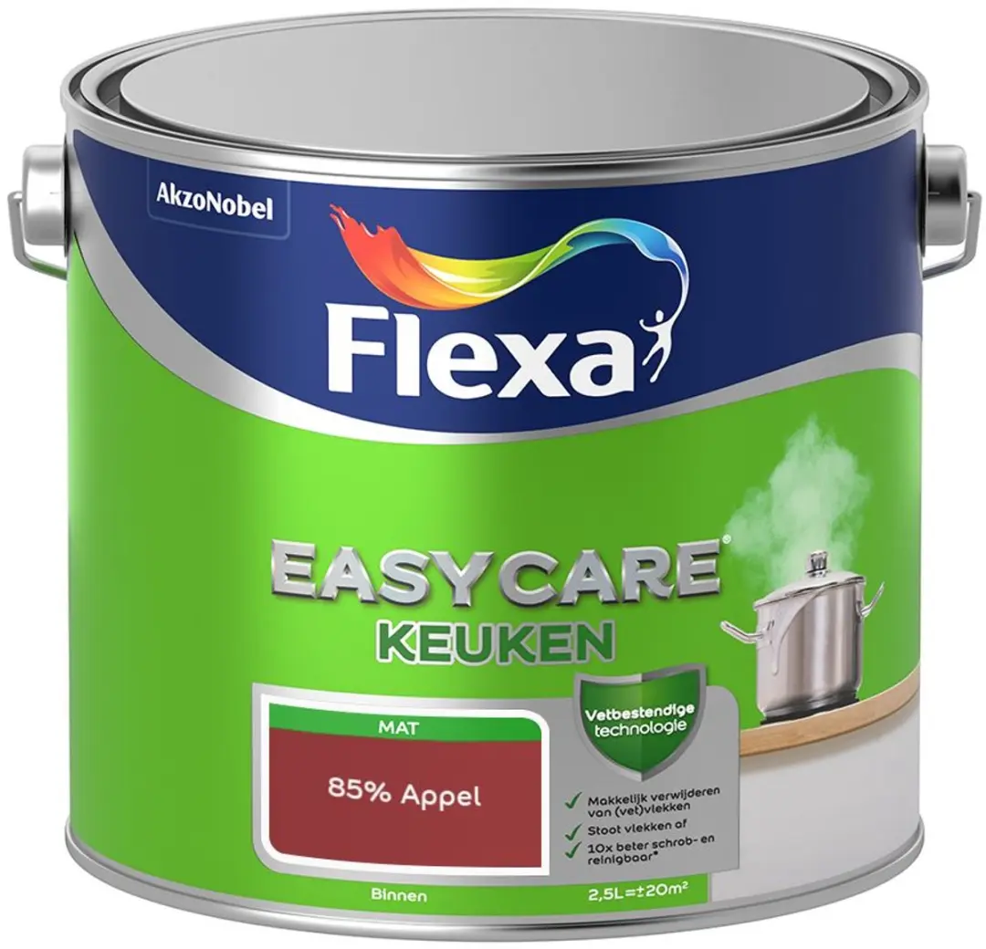 Flexa Easycare Keuken Mengverf 85% Appel
