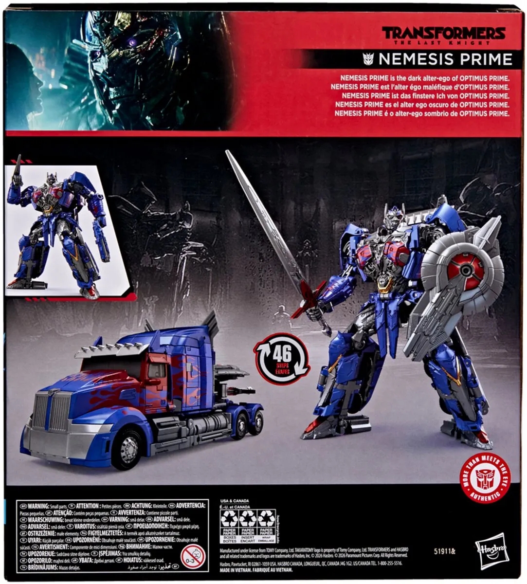 Hasbro Transformers Studio Series MV5 Nemesis Prime G19055X0 - Multicolor - afbeelding 6 van 6