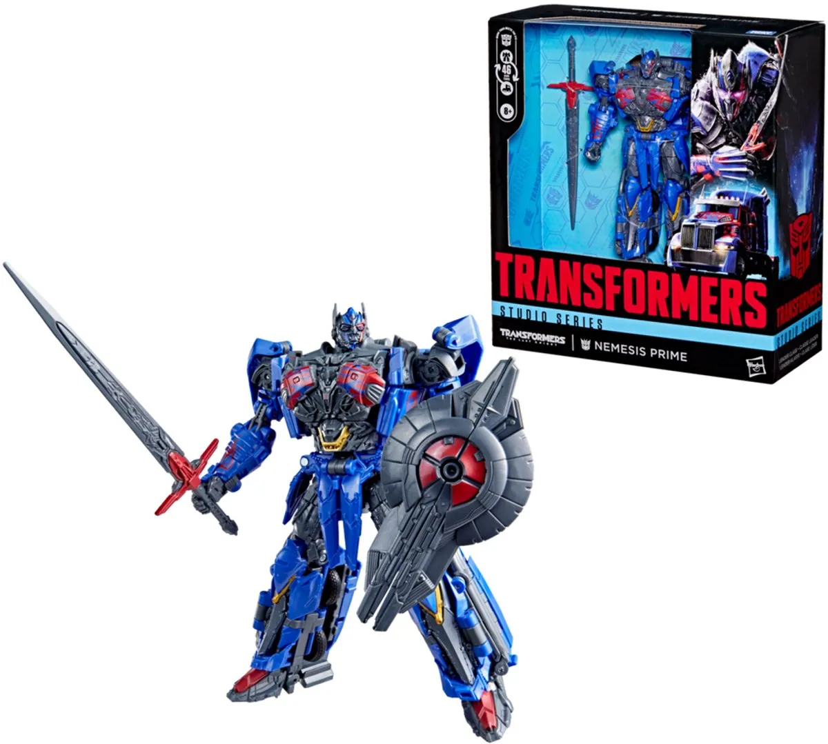 Hasbro Transformers Studio Series MV5 Nemesis Prime G19055X0 - Multicolor