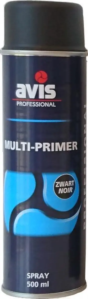 Avis Multiprimer Spray - 500ml - Zwart