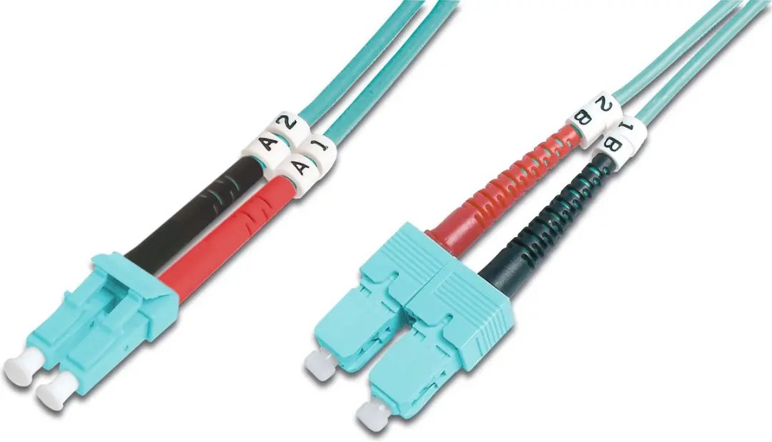 Digitus LC-SC MM Patchkabel OM3 Turkis