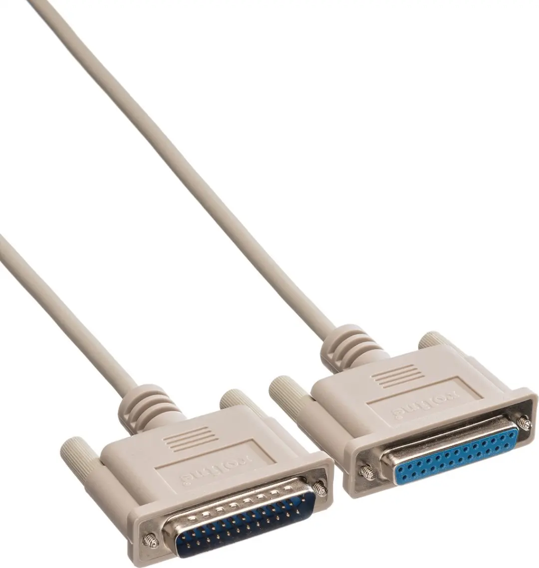 Roline RS232 Kabel D25 M/F 3m