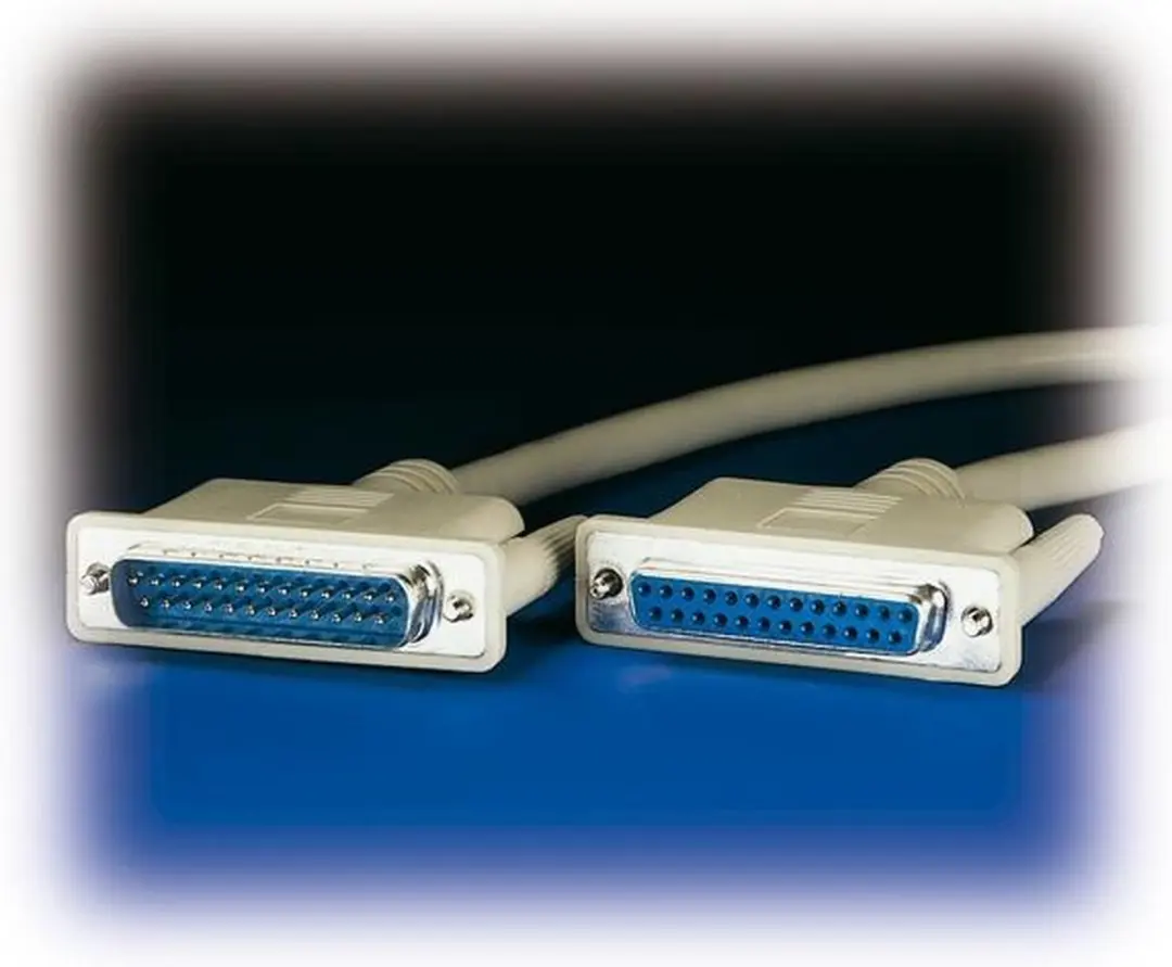 Roline RS232 Kabel D25 M/F 3m