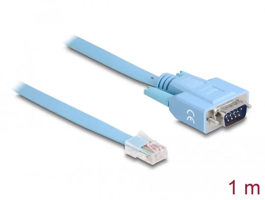 Delock RS-232 DB9 naar RJ45 Adapter