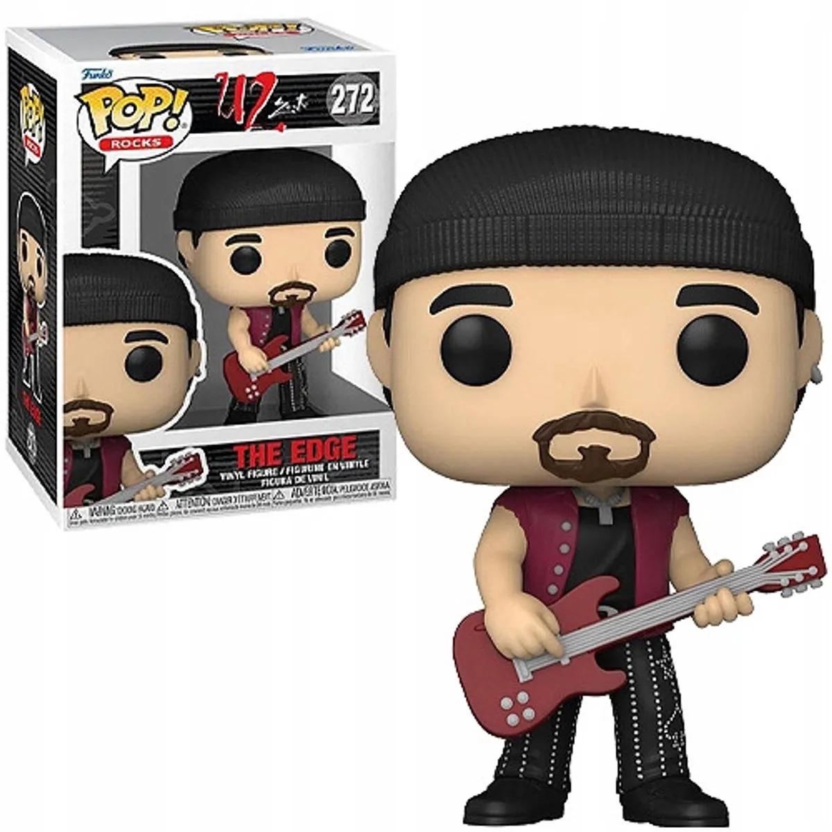 Funko POP! Rocks U2 Zoo TV Edge Verzamelfiguur - 9cm - Multicolor