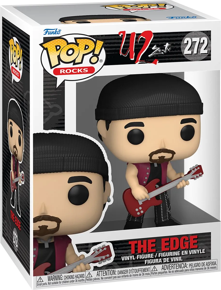 Funko POP! Rocks U2 Zoo TV Edge Verzamelfiguur - 9cm - Multicolor
