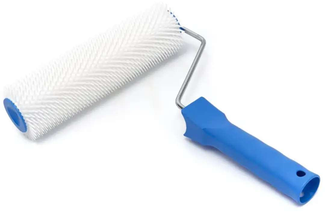 HBM Ontluchtingsroller 23cm - Hout - Blauw