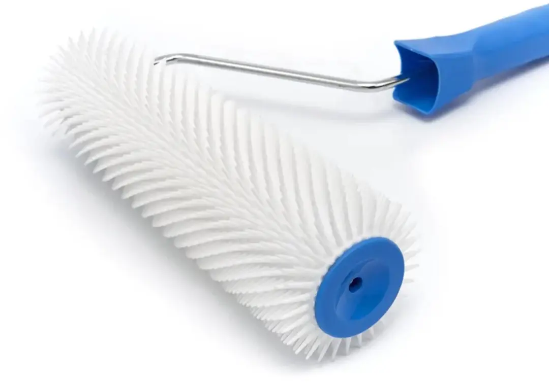 HBM Ontluchtingsroller 23cm - Hout - Blauw