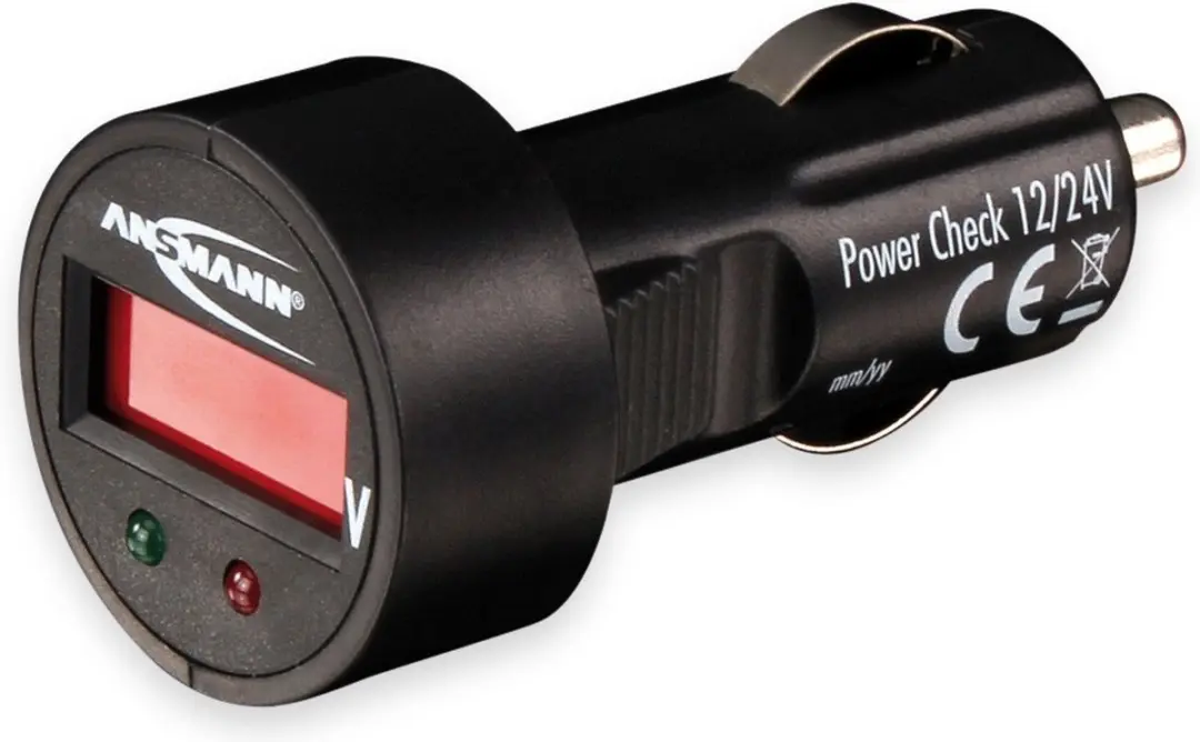 Ansmann PowerCheck12/24V Accuspanningsmeter