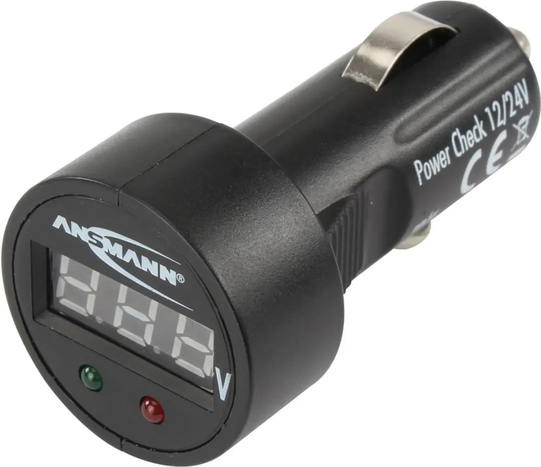 Ansmann PowerCheck12/24V Accuspanningsmeter