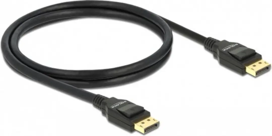 Delock DisplayPort Kabel 1m - Zwart