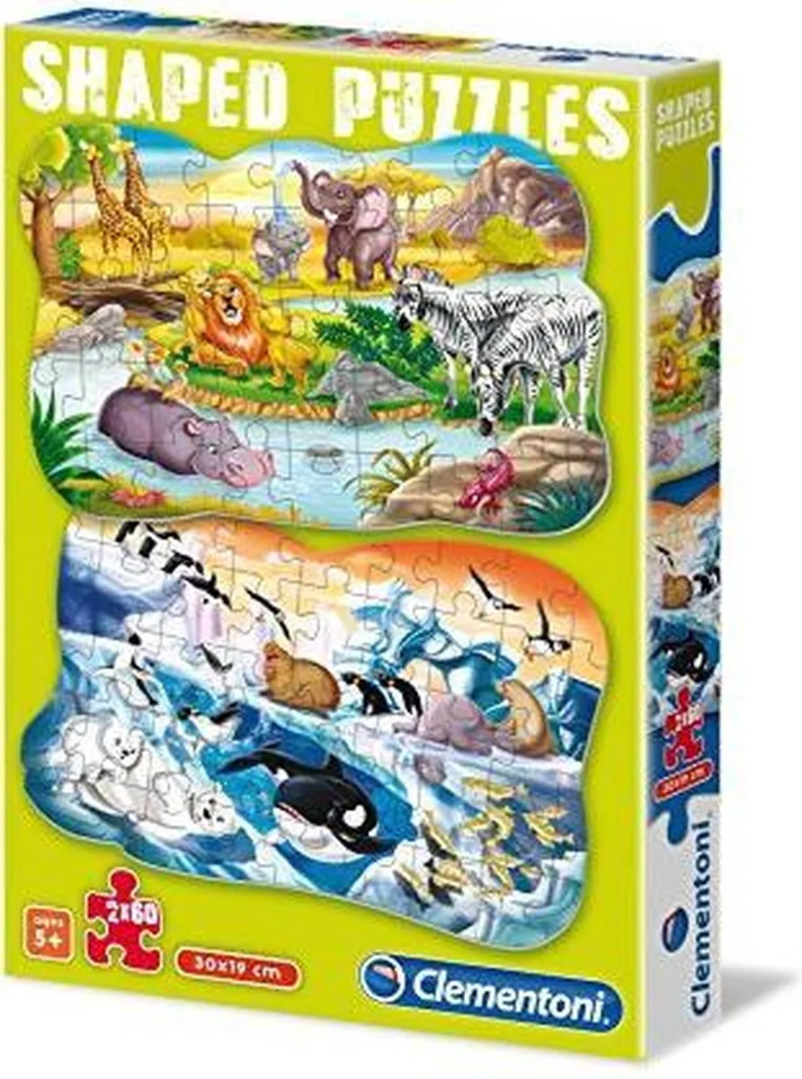 Clementoni Afrika & Antarctica Puzzels