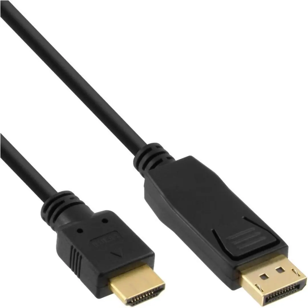 InLine DisplayPort naar HDMI Kabel 1.1/1.3 - 7,5m - Zwart