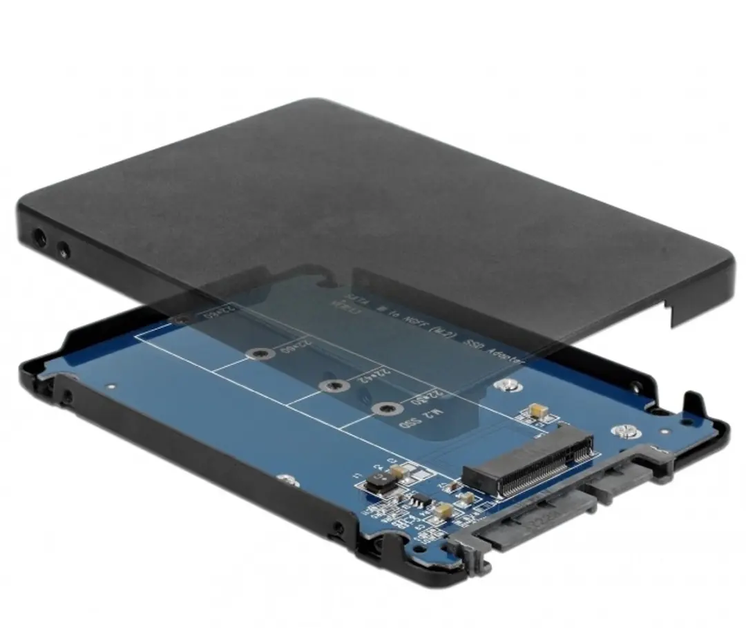 Delock M.2 SSD Behuizing 2,5"