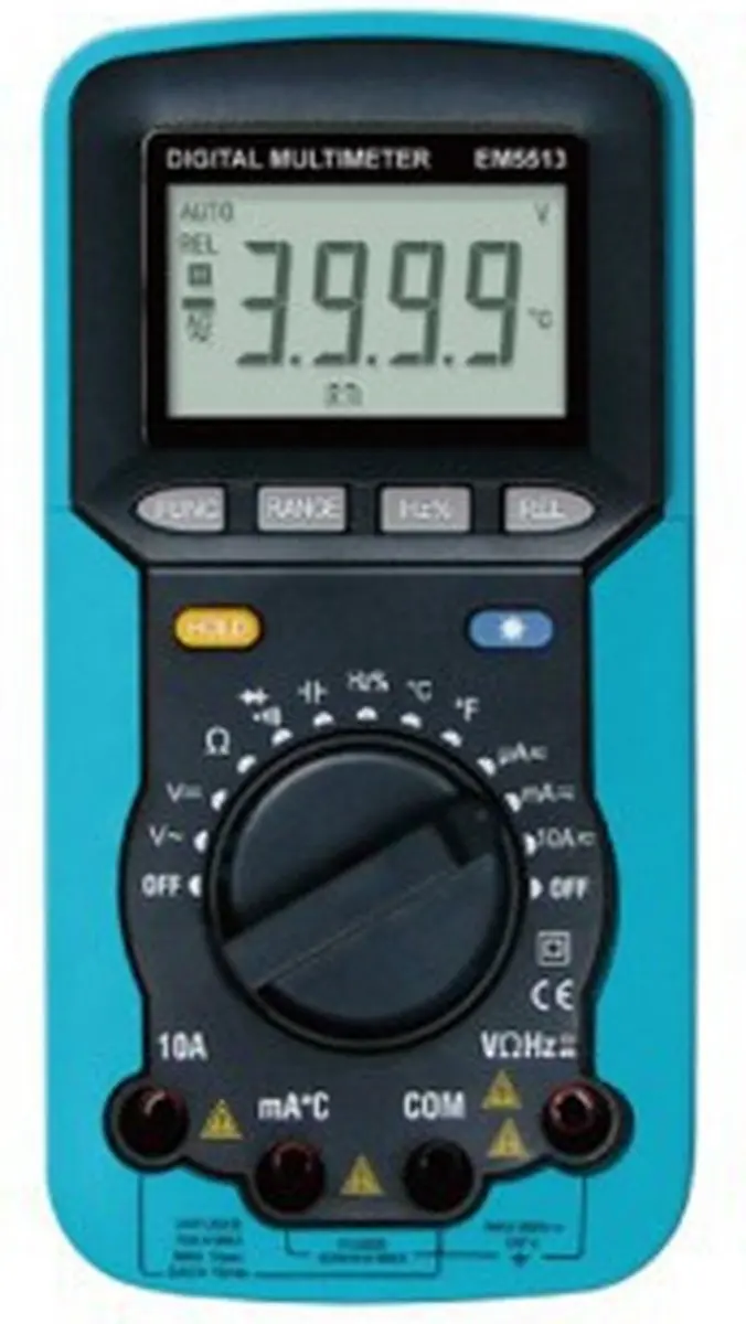 Weber Tools LB2037 Digitale Multimeter AC/DC - Blauw
