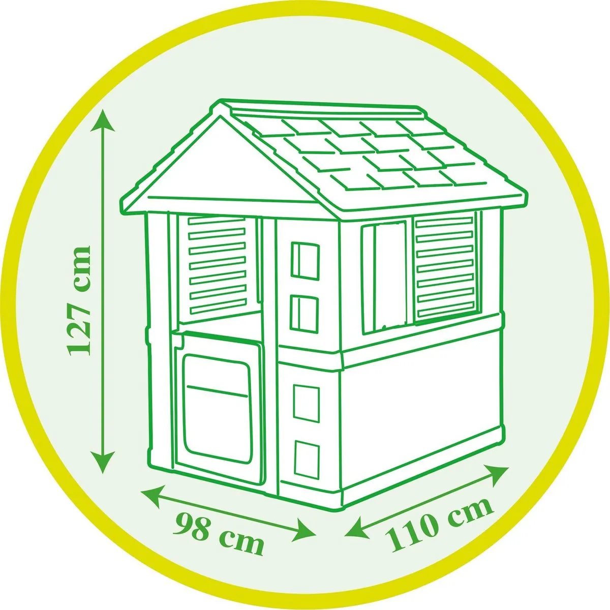 Smoby Jolie House Speelhuis Meerkleurig