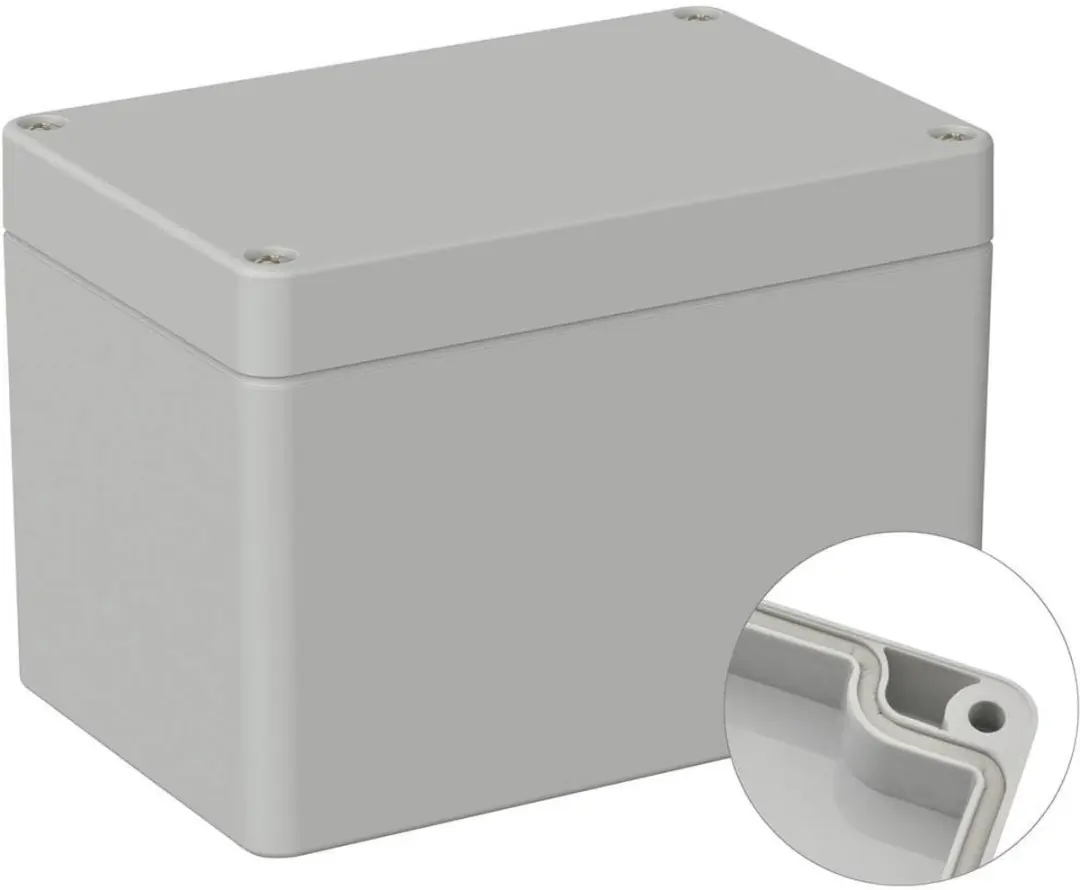 Tru Components TC-9065648 Industriële Behuizing - 120x80x85mm - Grijs-wit