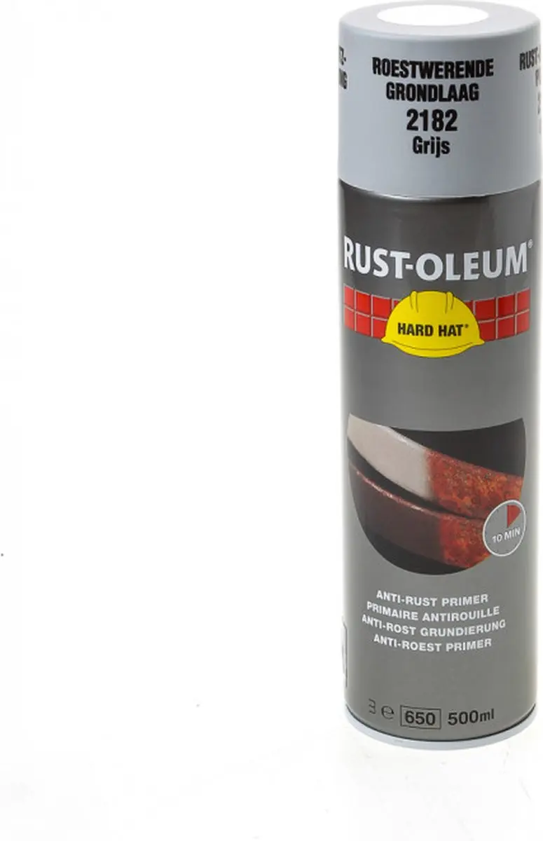Rust-Oleum Roestwerende Primer Spuitbus 500ml - Grijs
