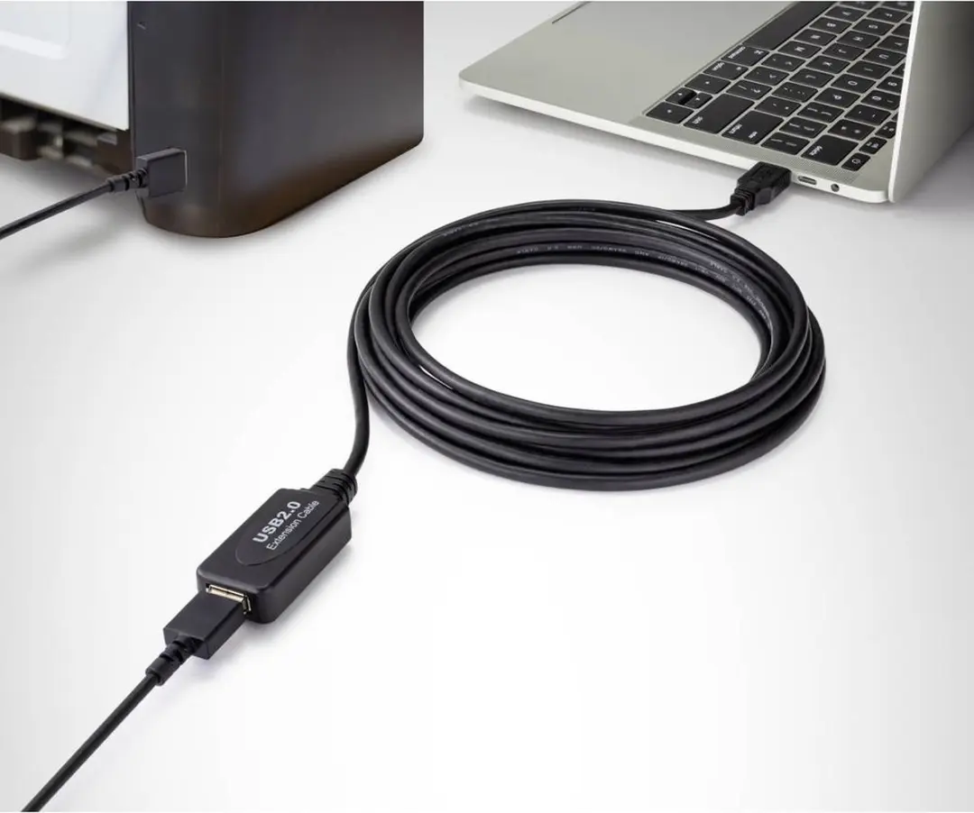 Renkforce RF-4535084 USB 2.0 Kabel A-A 10m - Zwart