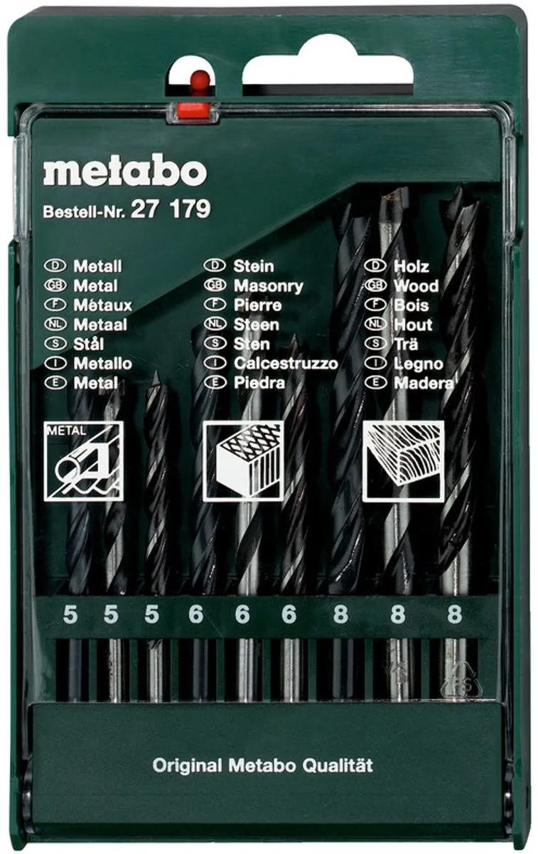 Metabo 9-delige Boorset 627179000
