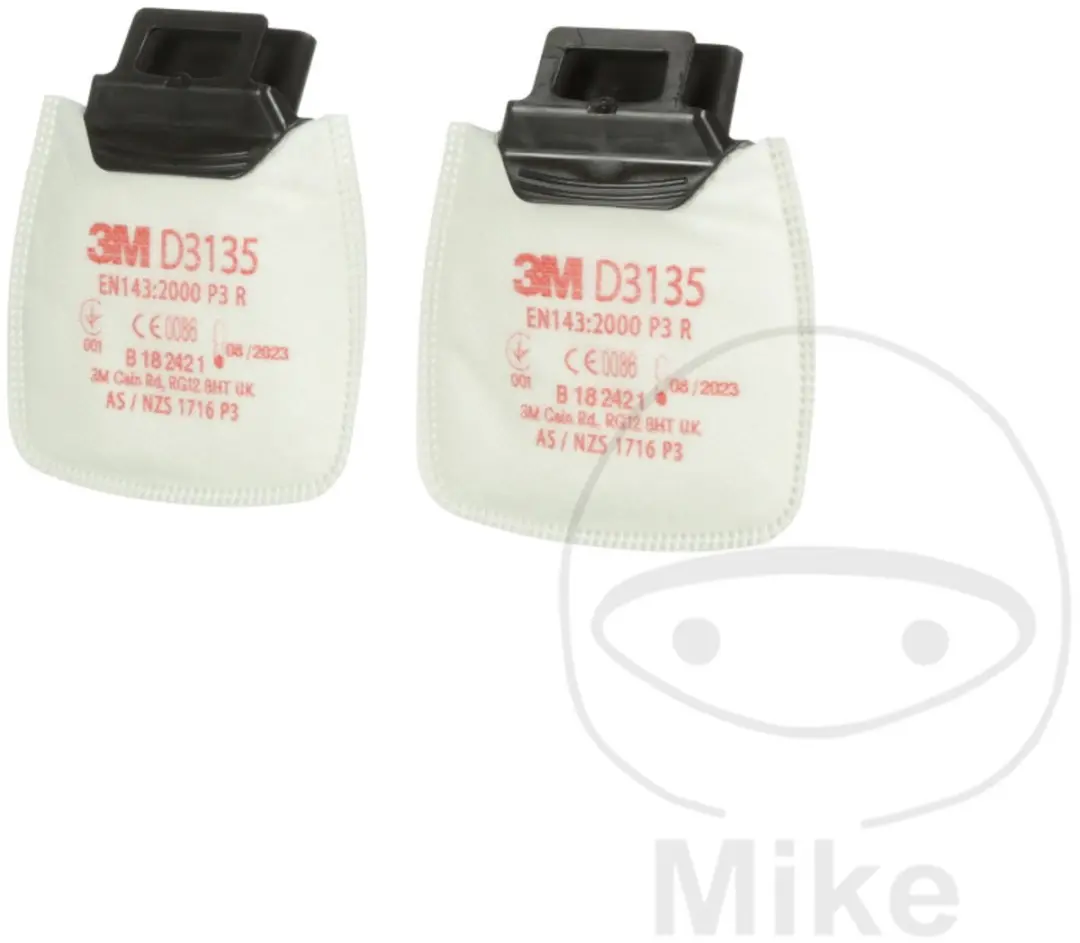 3M D3135 Secure Click P3 Stoffilter - 2 Stuks
