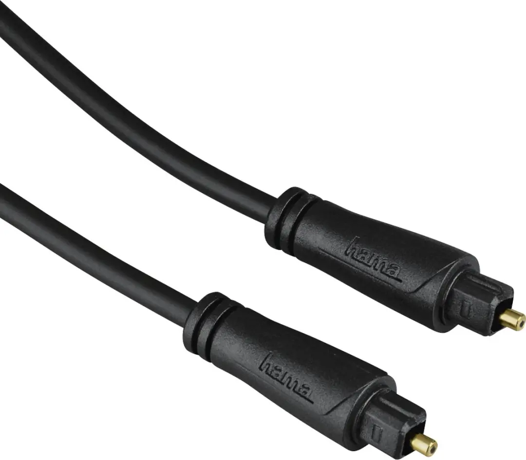 Hama 00123213 InfiniBand en Glasvezelkabel 0,75 m Toslink Zwart