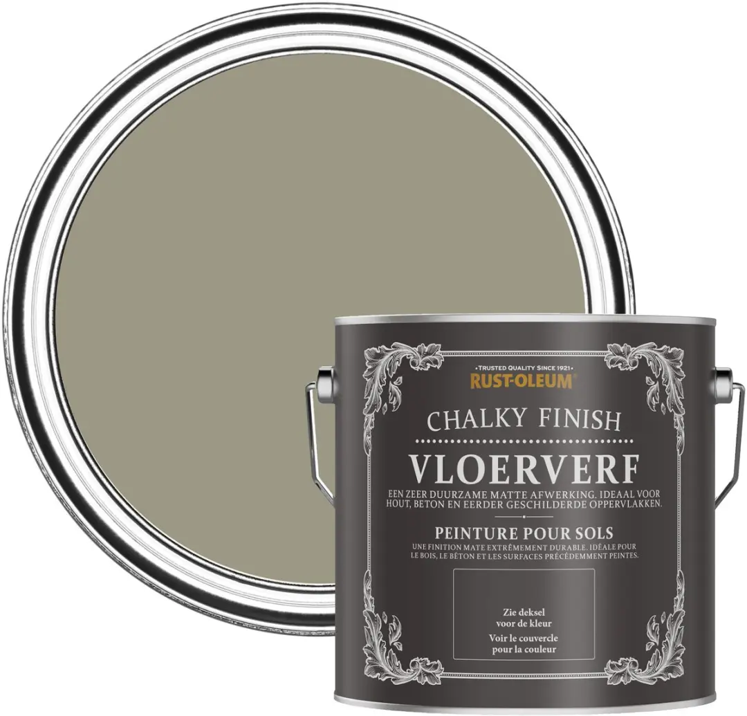 Rust-Oleum Vloerverf Chalky Bladnerf 2,5L