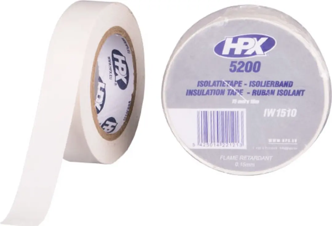 HPX PVC Isolatietape 15mm x 10m
