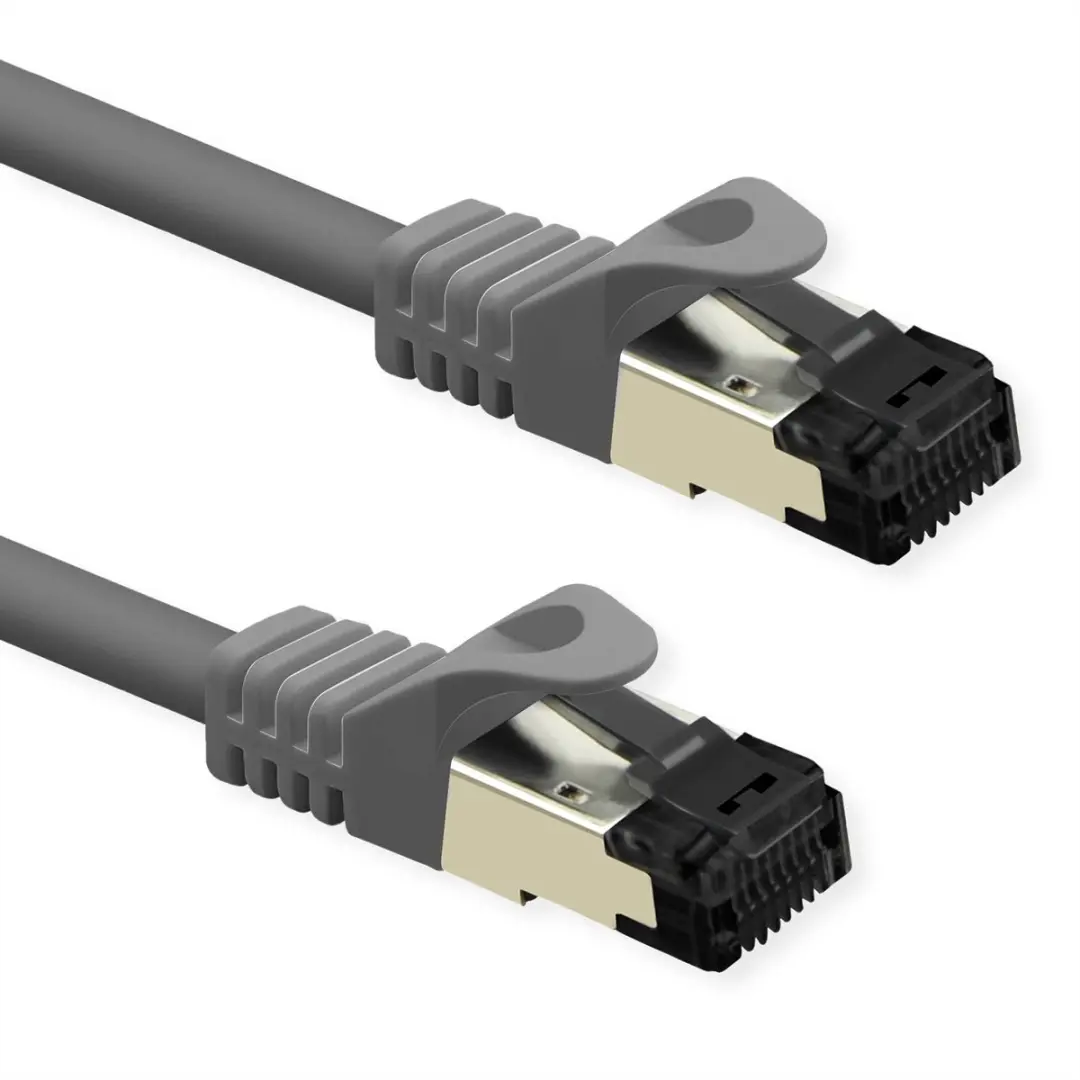 Value Cat.8 Patchkabel S/FTP PiMF LSOH PoE 1m - Grijs