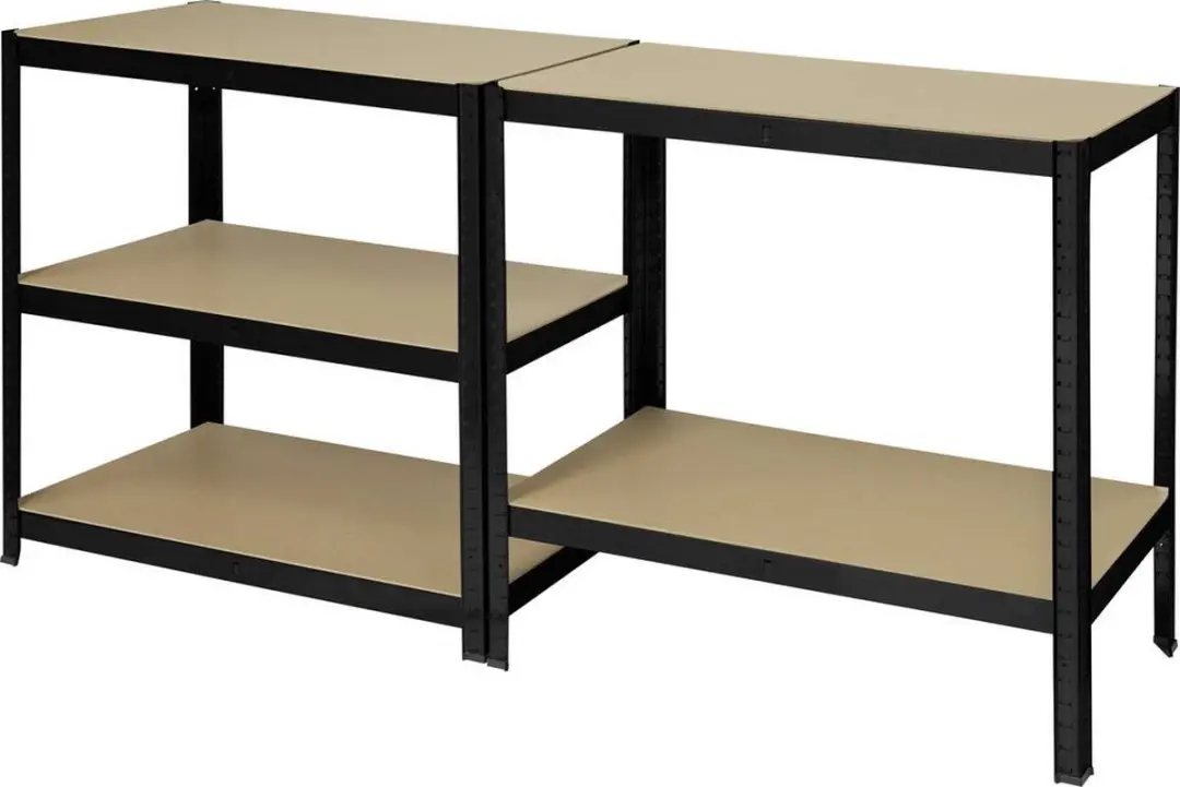 TOOLCRAFT KCT20CP Stellingkast - 175 kg - 90x180x40cm Antraciet/Zwart