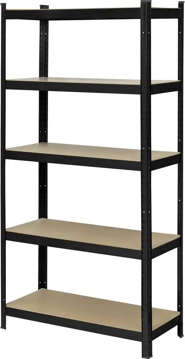 TOOLCRAFT KCT20CP Stellingkast - 175 kg - 90x180x40cm Antraciet/Zwart