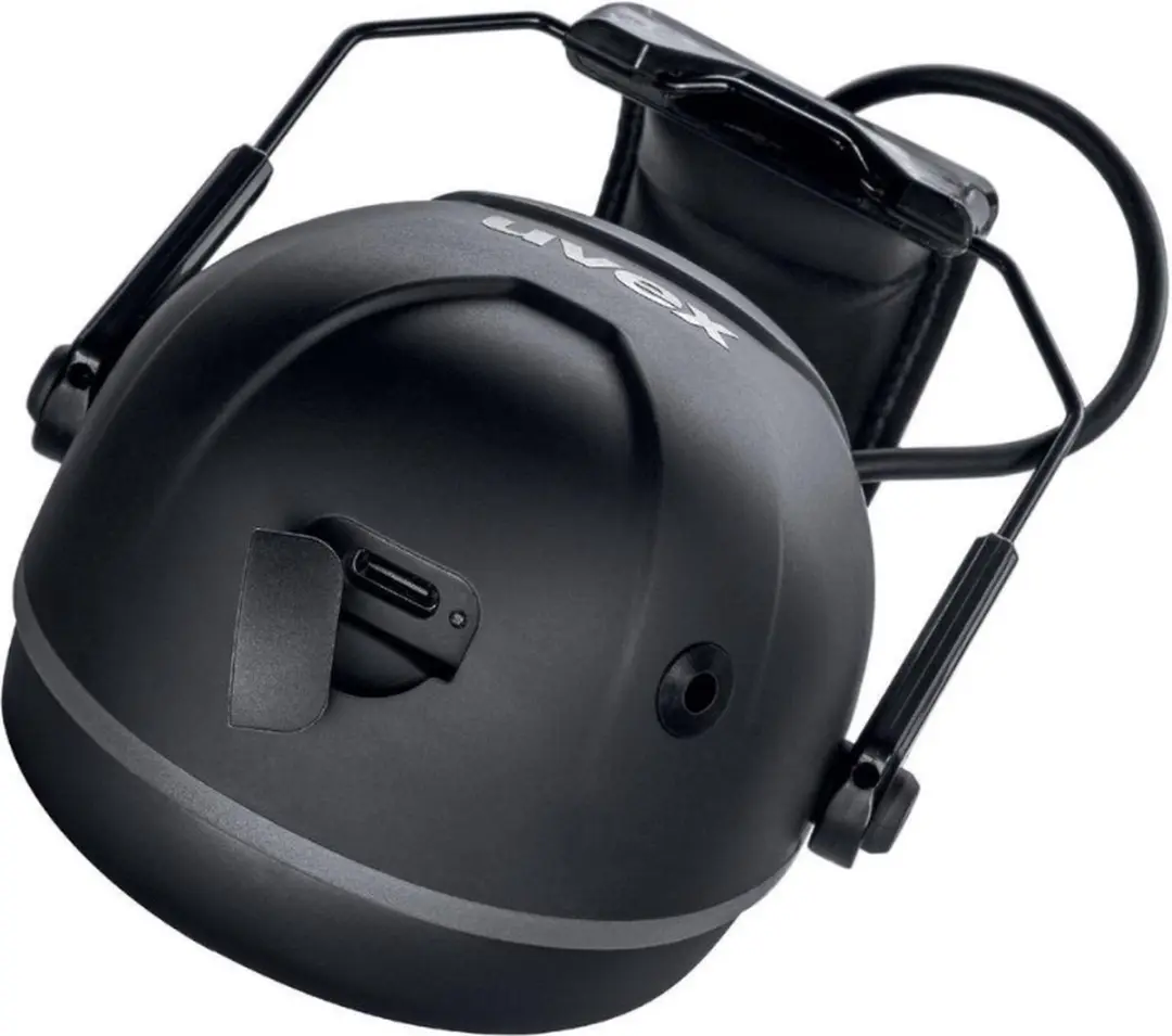 Uvex aXess one Headset - Bluetooth - 31dB - Zwart