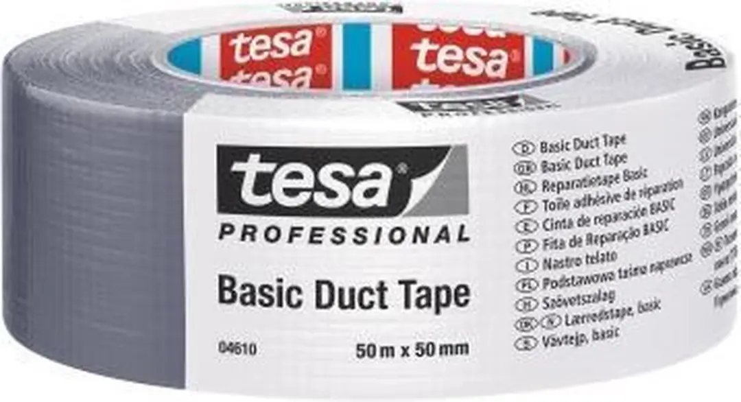 Tesa Ducttape 04610 - Zilver - 50mm x 50m