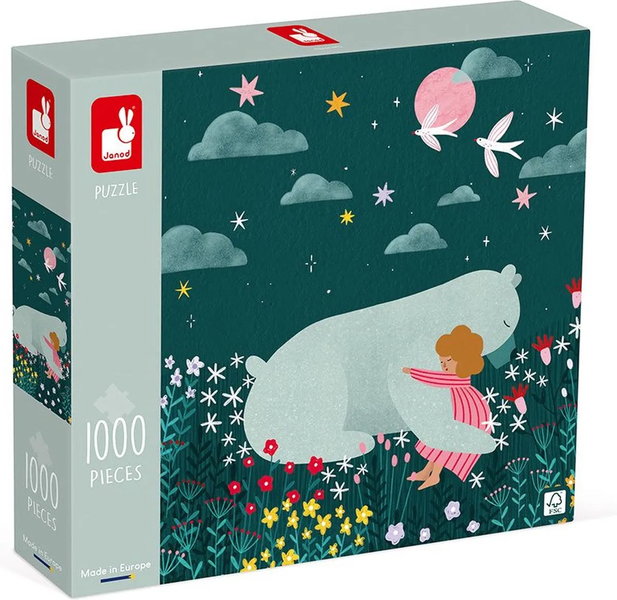 Janod Kidult Puzzel Vriendschap 1000 Stuks - 8+