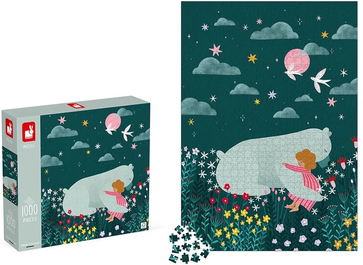 Janod Kidult Puzzel Vriendschap 1000 Stuks