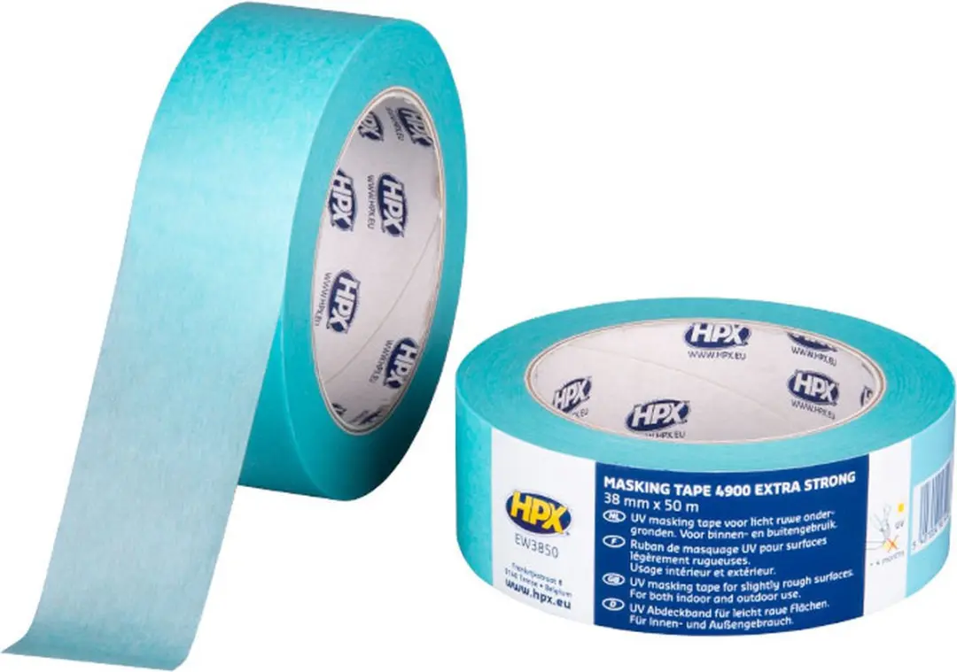 HPX Masking 4900 Extra Strong - Lichtblauw 50mm x 50m
